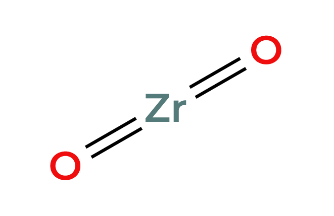 Molécule d'oxyde de Zirconium
